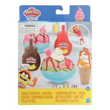 Play-Doh Kitchen Creations Ice Cream Scoops 'n Sundaes Set for sale online